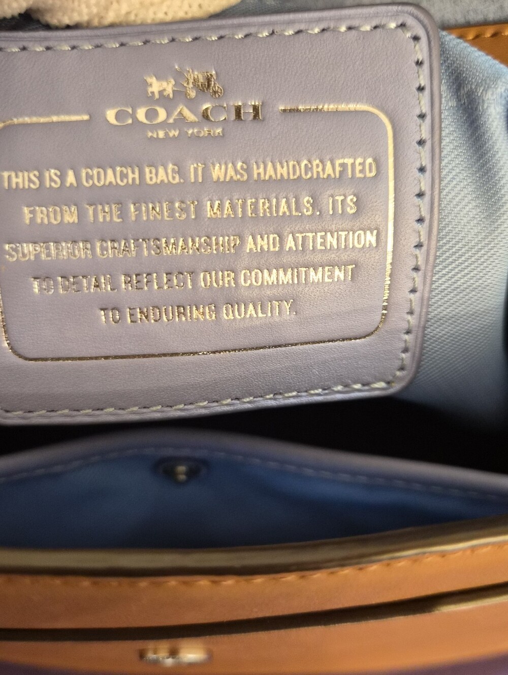 Coach Studded Messenger / Crossbody Bag ๐ค๐ - Picture 6 of 11
